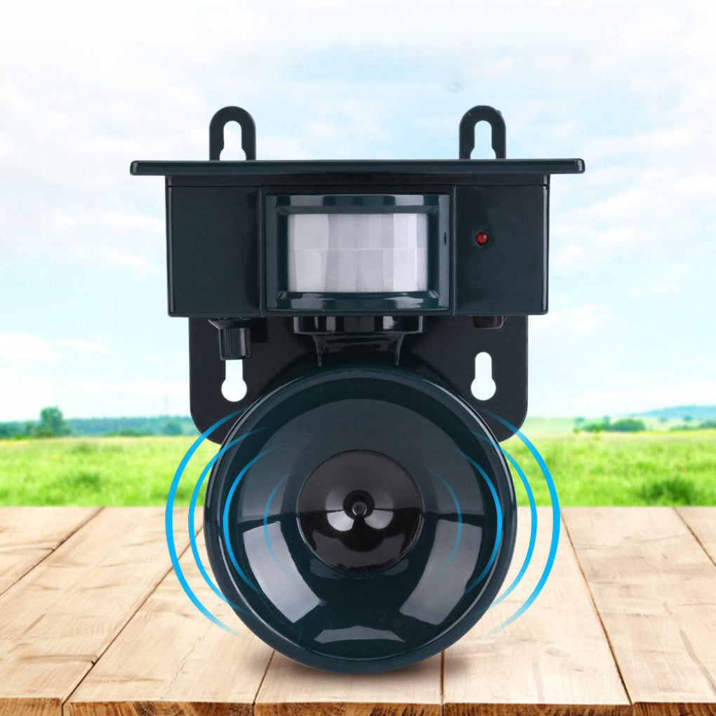 Frendorf | Bewegungsmelder-Vogelschreck für Krähen: Idealer Taubenvertreiber mit Geräuschschreck