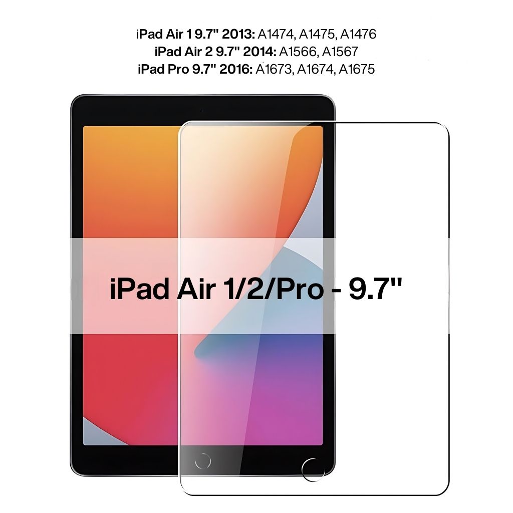 Frendorf | Tempered Glass Display-Schutzfolie für iPad