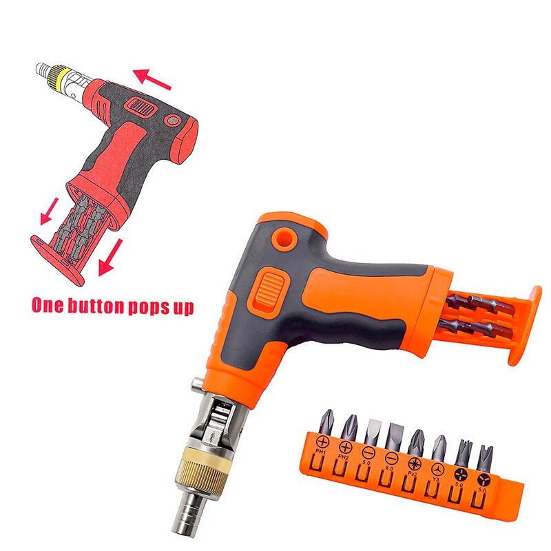 Premium Ratschen DIY Freundlicher Schraubendreher Set