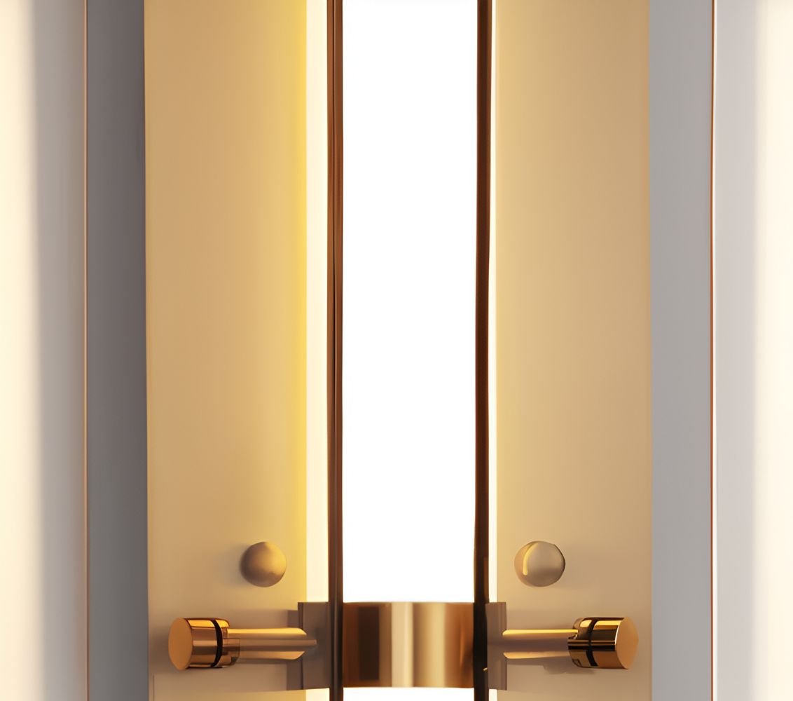 Frendorf | PrismGlos Wandleuchte - Glas Wandleuchte - Ellipse Wandleuchte Design - Moderne Wandleuchten LED