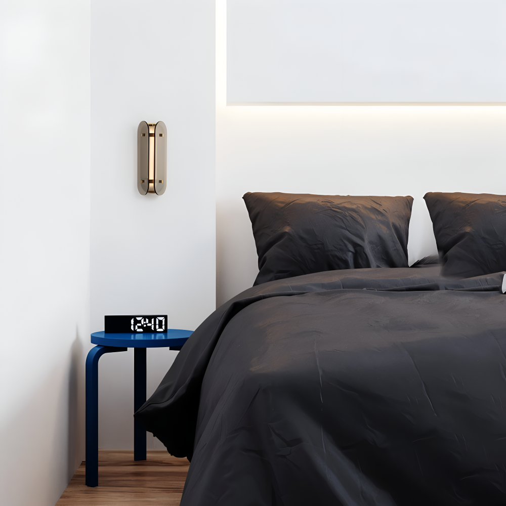 Frendorf | PrismGlos Wandleuchte - Glas Wandleuchte - Ellipse Wandleuchte Design - Moderne Wandleuchten LED