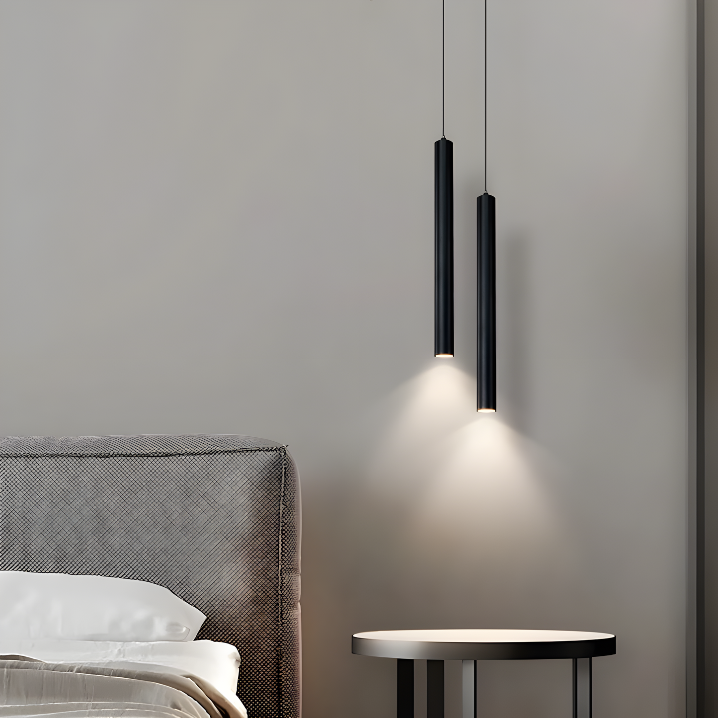 Moderne nordische Doppelkopf-LED-Hängeleuchte