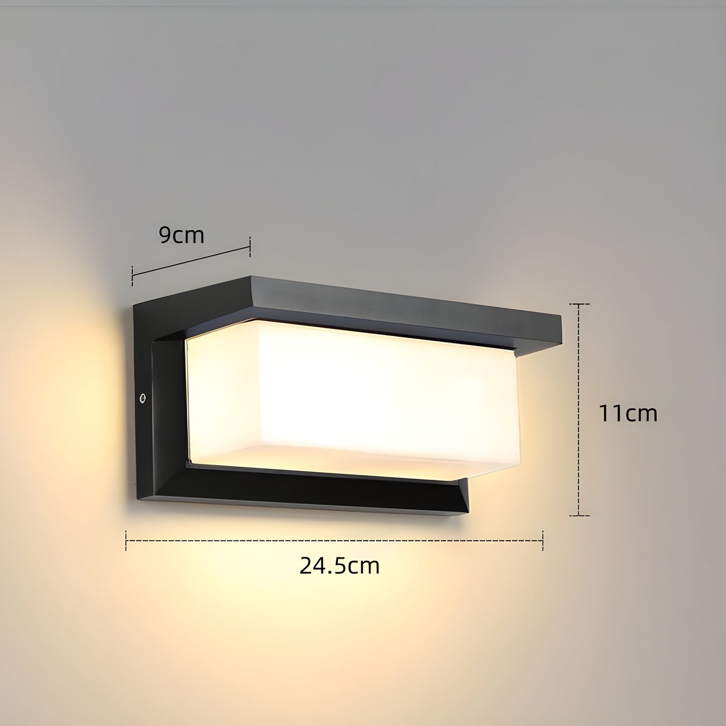 LED Außen Bewegungsmelder wasserdichte Wandlampe