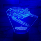 Star Trek 3D optische Illusionslampe