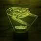 Star Trek 3D optische Illusionslampe