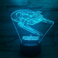 Star Trek 3D optische Illusionslampe