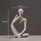 Abstract Thinker Skulptur Wohnkultur