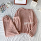 Frendorf | Winter-Pyjama-Set aus weichem Samt