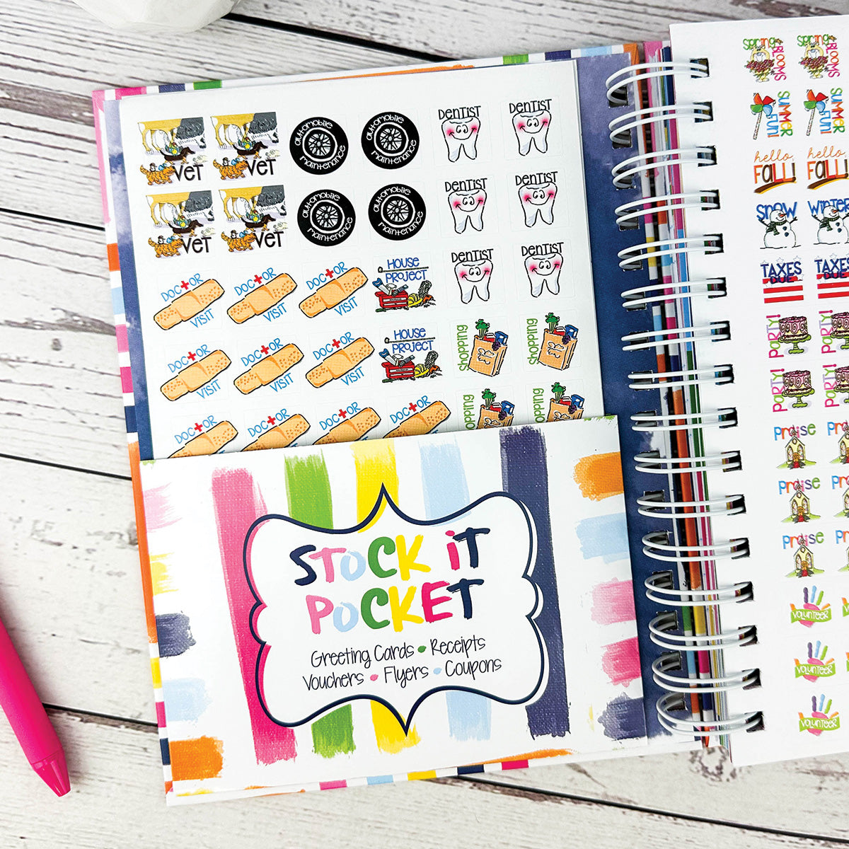 Frendorf | 2024-25 Erinnerungsordner Planer | Juli 2024 - Dezember 2025