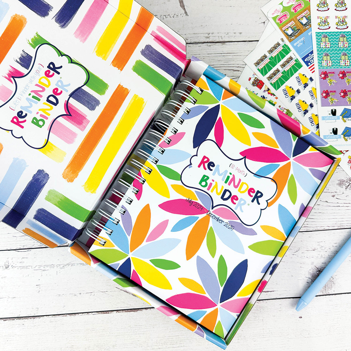 Frendorf | 2024-25 Erinnerungsordner Planer | Juli 2024 - Dezember 2025