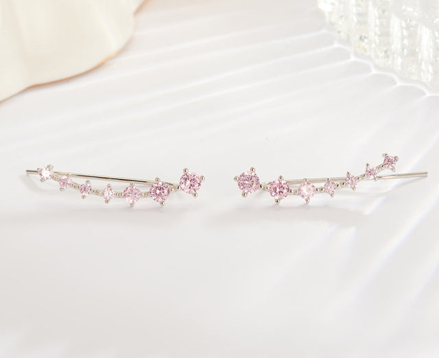Frendorf | Glamour | Glänzender Zirkon 925 Sterling Silber Ohrring