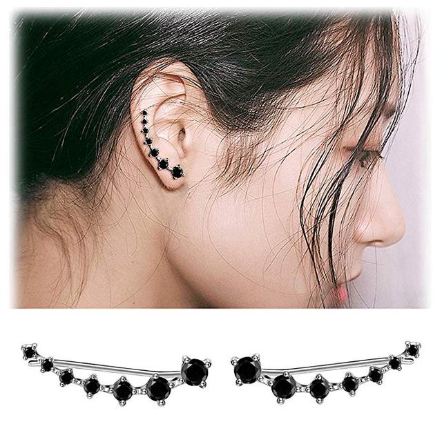 Frendorf | Glamour | Glänzender Zirkon 925 Sterling Silber Ohrring