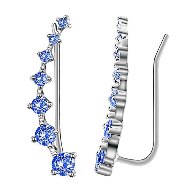 Frendorf | Glamour | Glänzender Zirkon 925 Sterling Silber Ohrring
