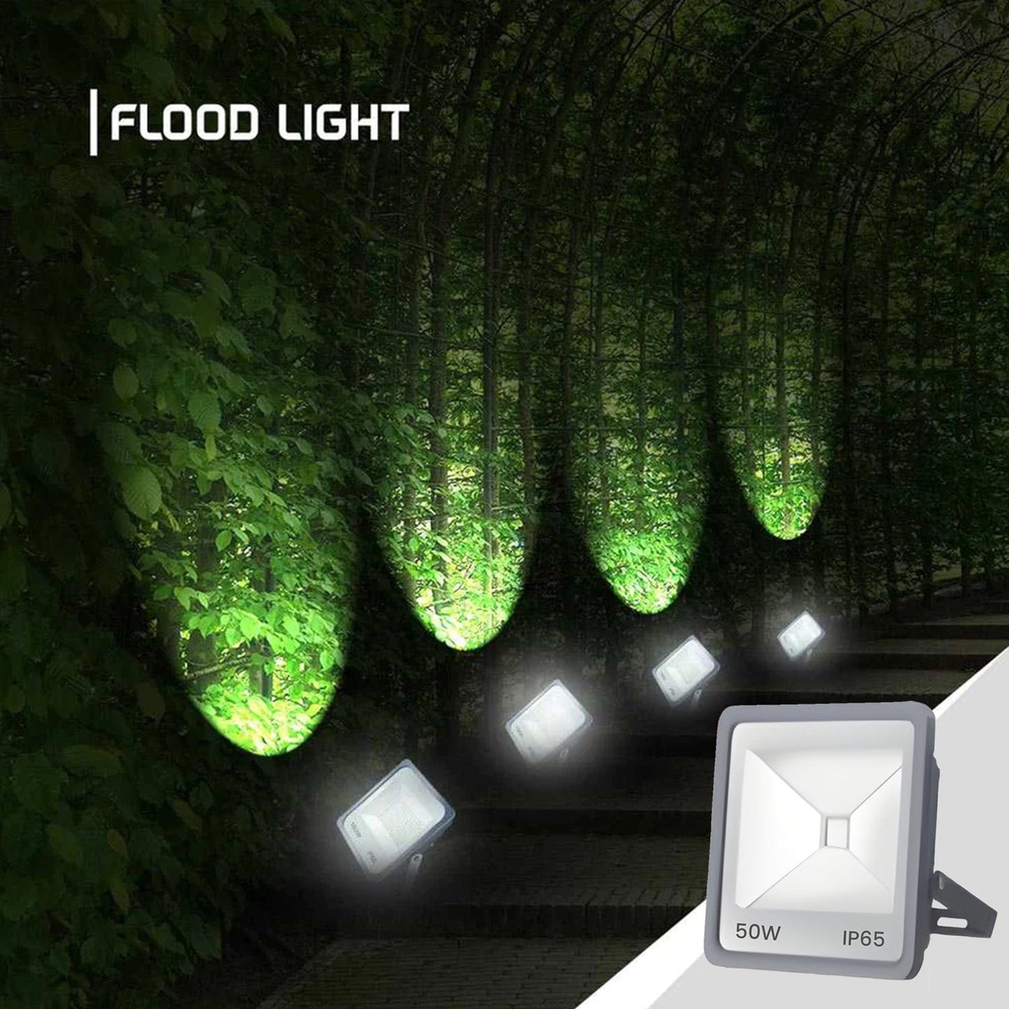 RGB LED Flutlicht mit Fernbedienung