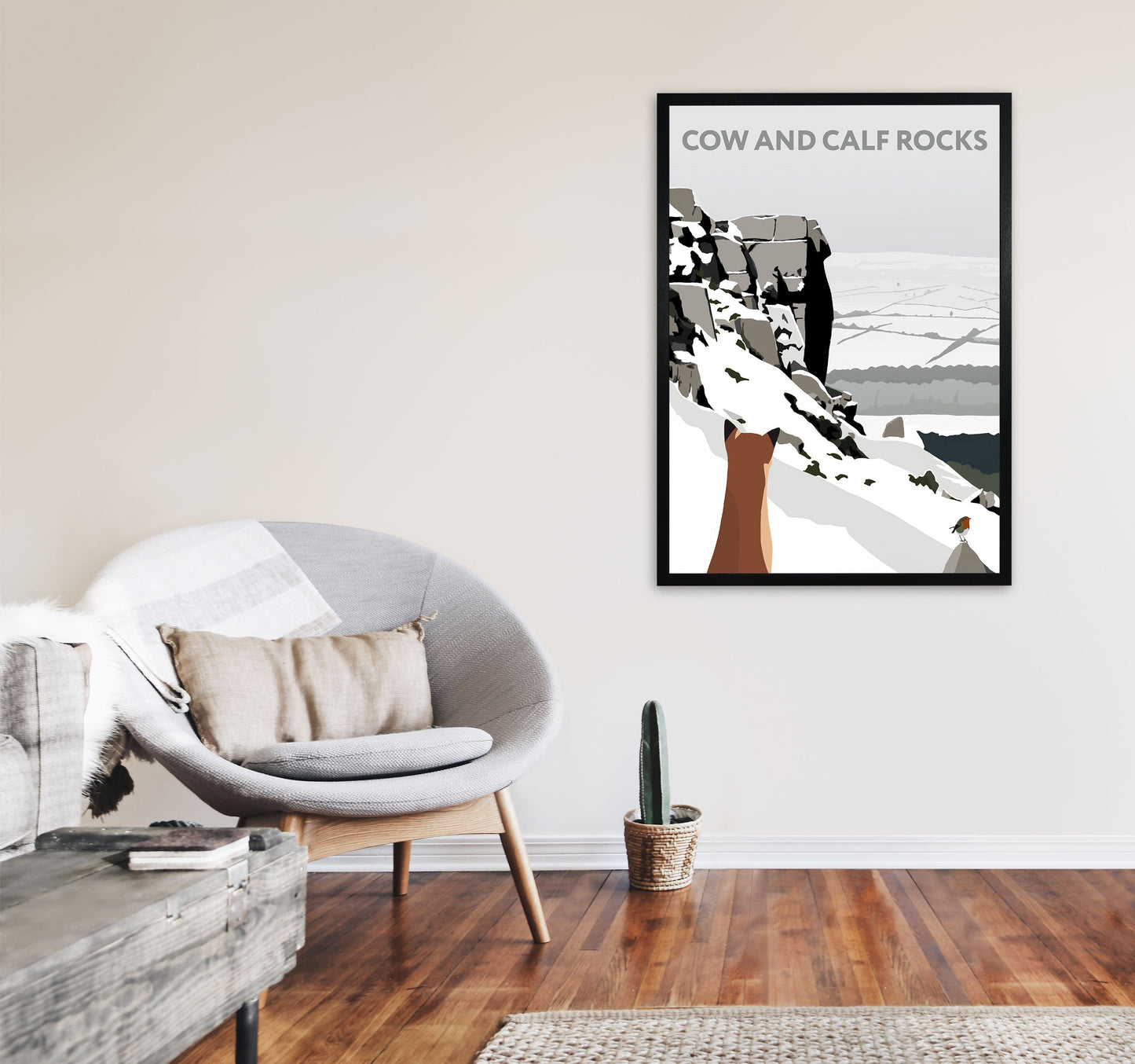 Kuh-und-Kalb-Felsen-im-Schnee-Porträt