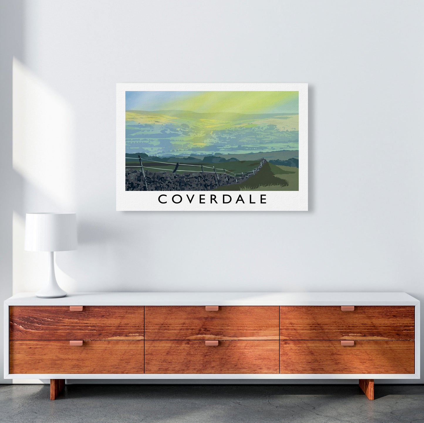 Coverdale Reise Kunst Druck