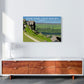 Kuh und Kalb Felsen Ilkley Gerahmter Digitaldruck