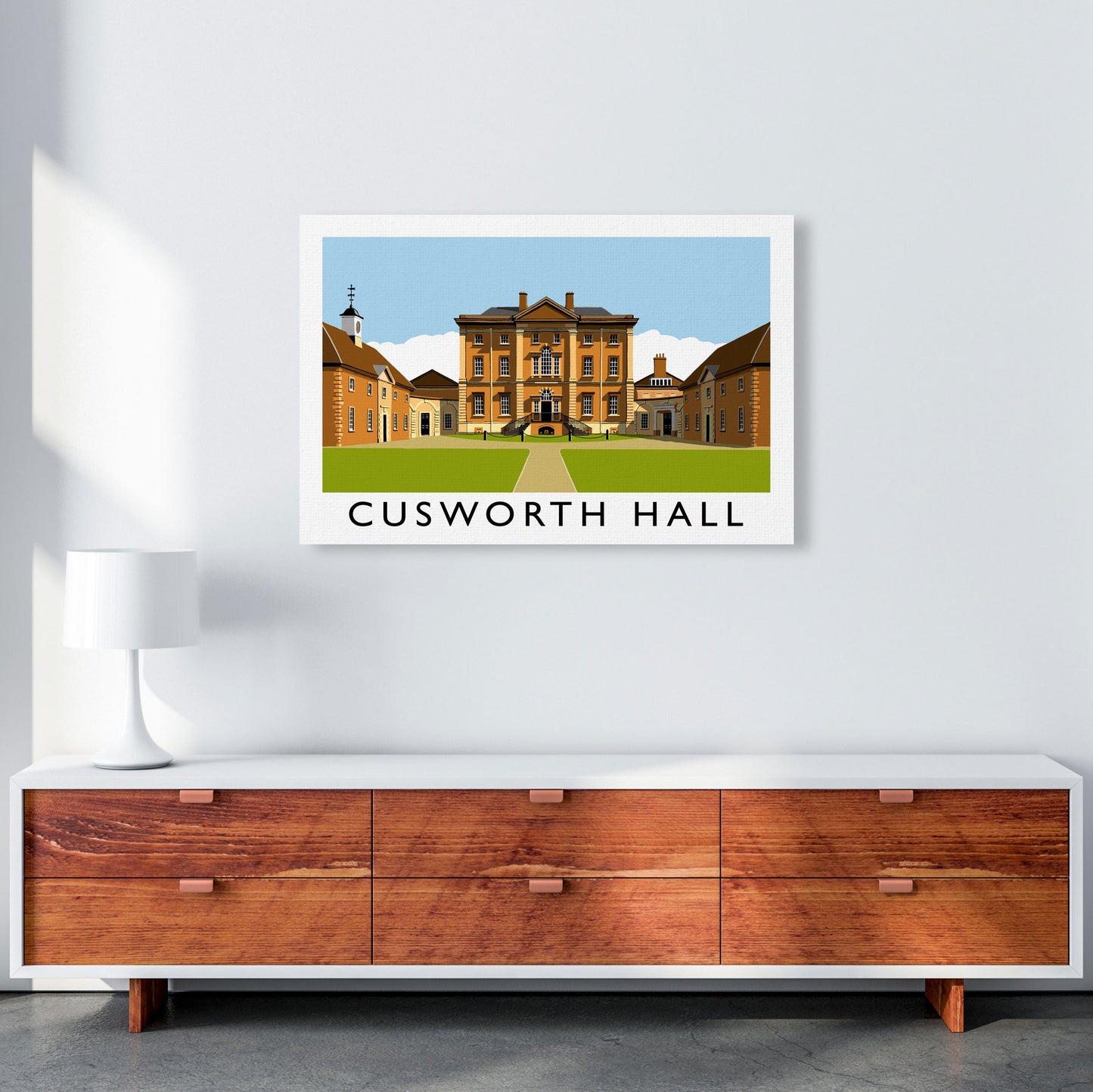 Cusworth Hall Kunstdruck
