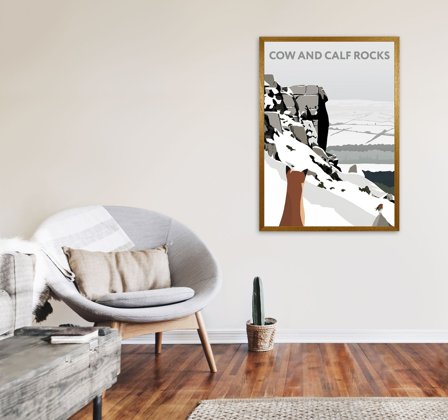 Kuh-und-Kalb-Felsen-im-Schnee-Porträt