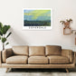 Coverdale Reise Kunst Druck