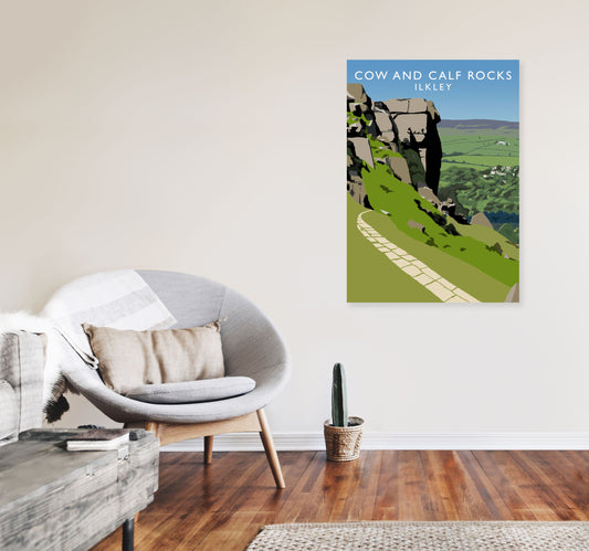 Kuh- und Kalb-Felsen Porträt