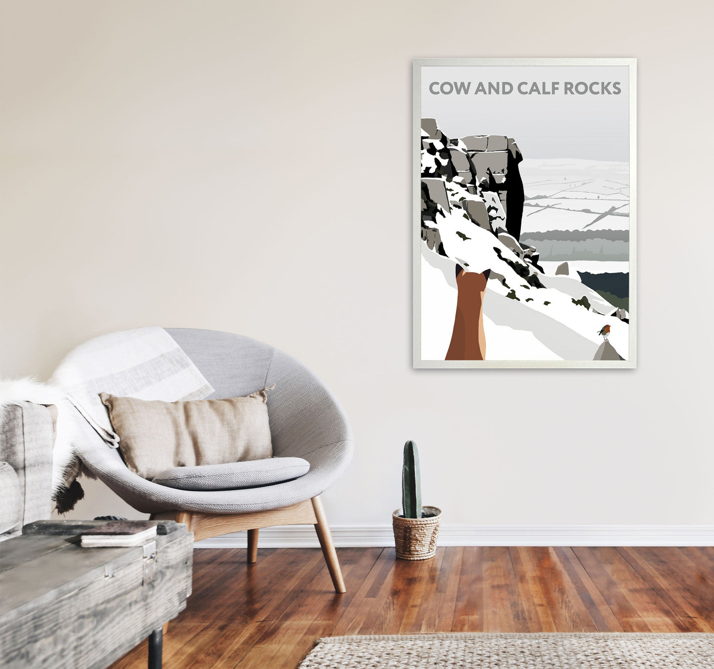 Kuh-und-Kalb-Felsen-im-Schnee-Porträt