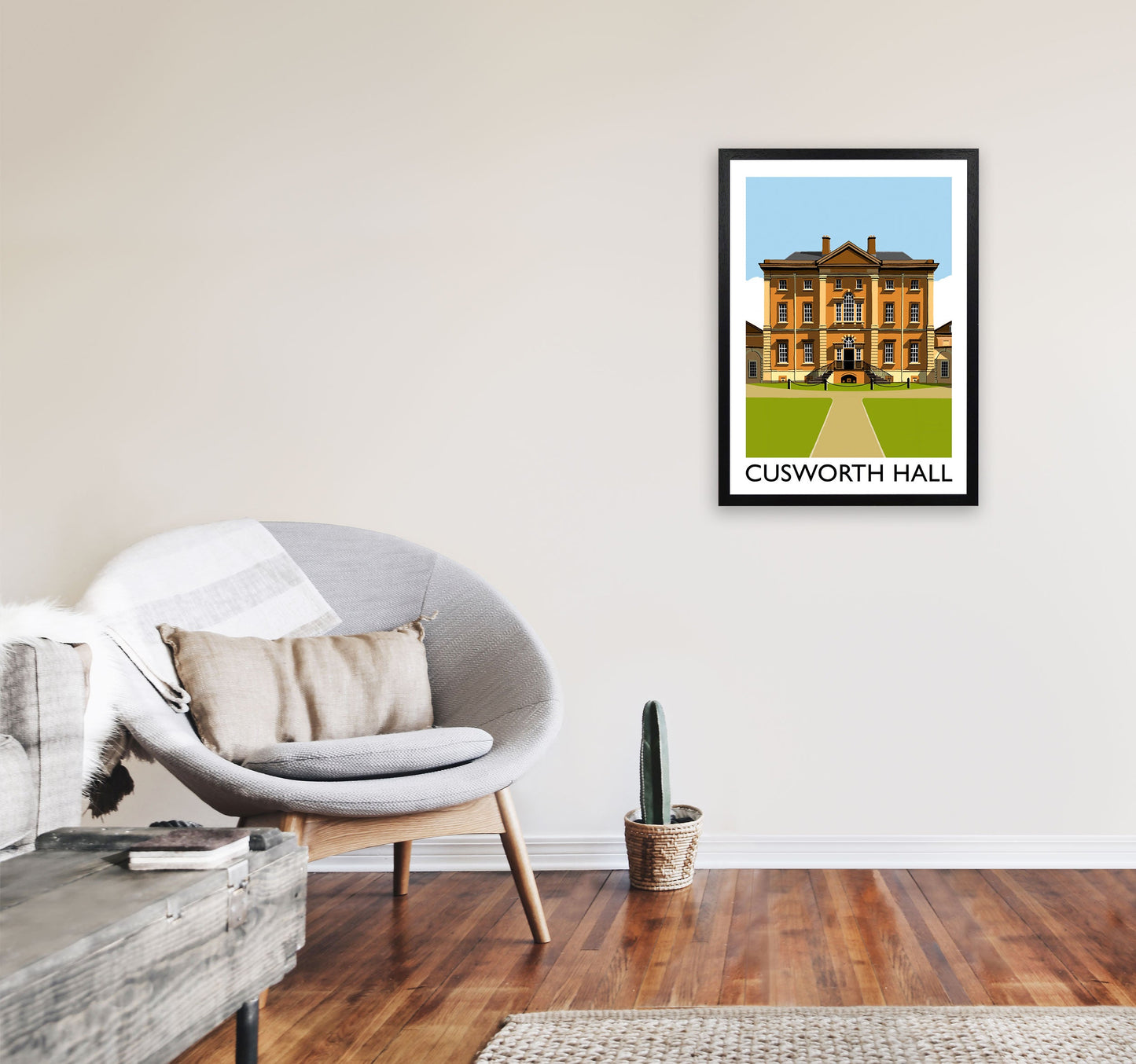 Cusworth Hall Gerahmter Digitaler Kunstdruck