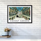 Covent Garden London Vintage Reise Kunst Poster