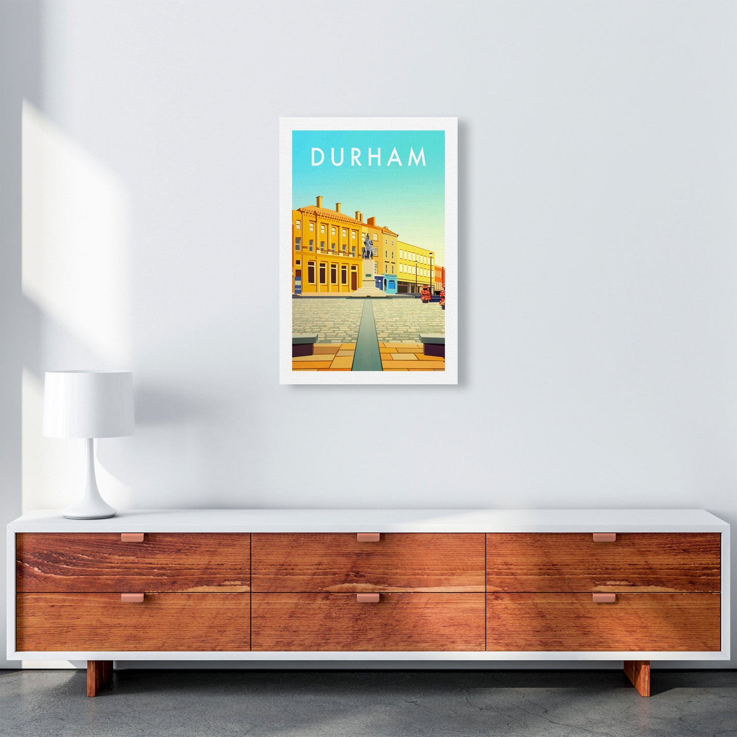 Frendorf | Durham 2 Porträt Reise Kunstdruck