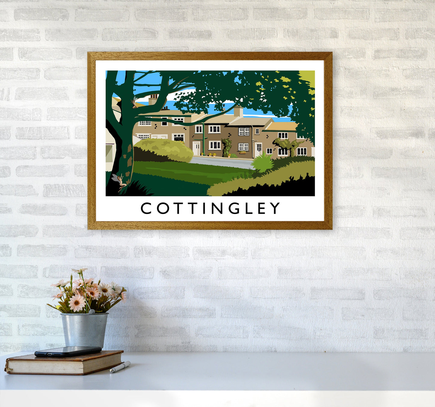 Cottingley Reise Kunstdruck