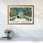 Covent Garden London Vintage Reise Kunst Poster