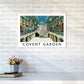 Covent Garden London Vintage Reise Kunst Poster