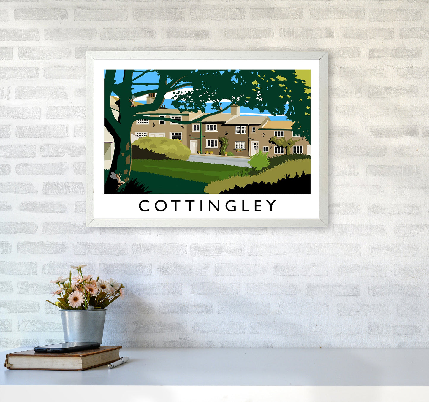 Cottingley Reise Kunstdruck