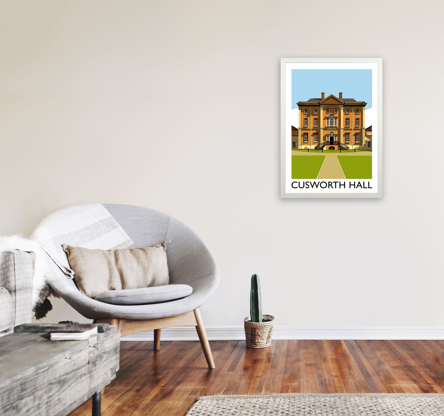 Cusworth Hall Gerahmter Digitaler Kunstdruck