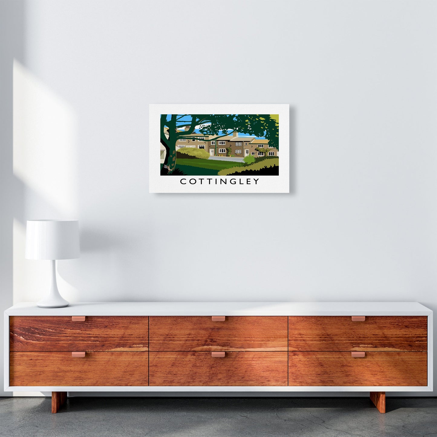 Cottingley Reise Kunstdruck