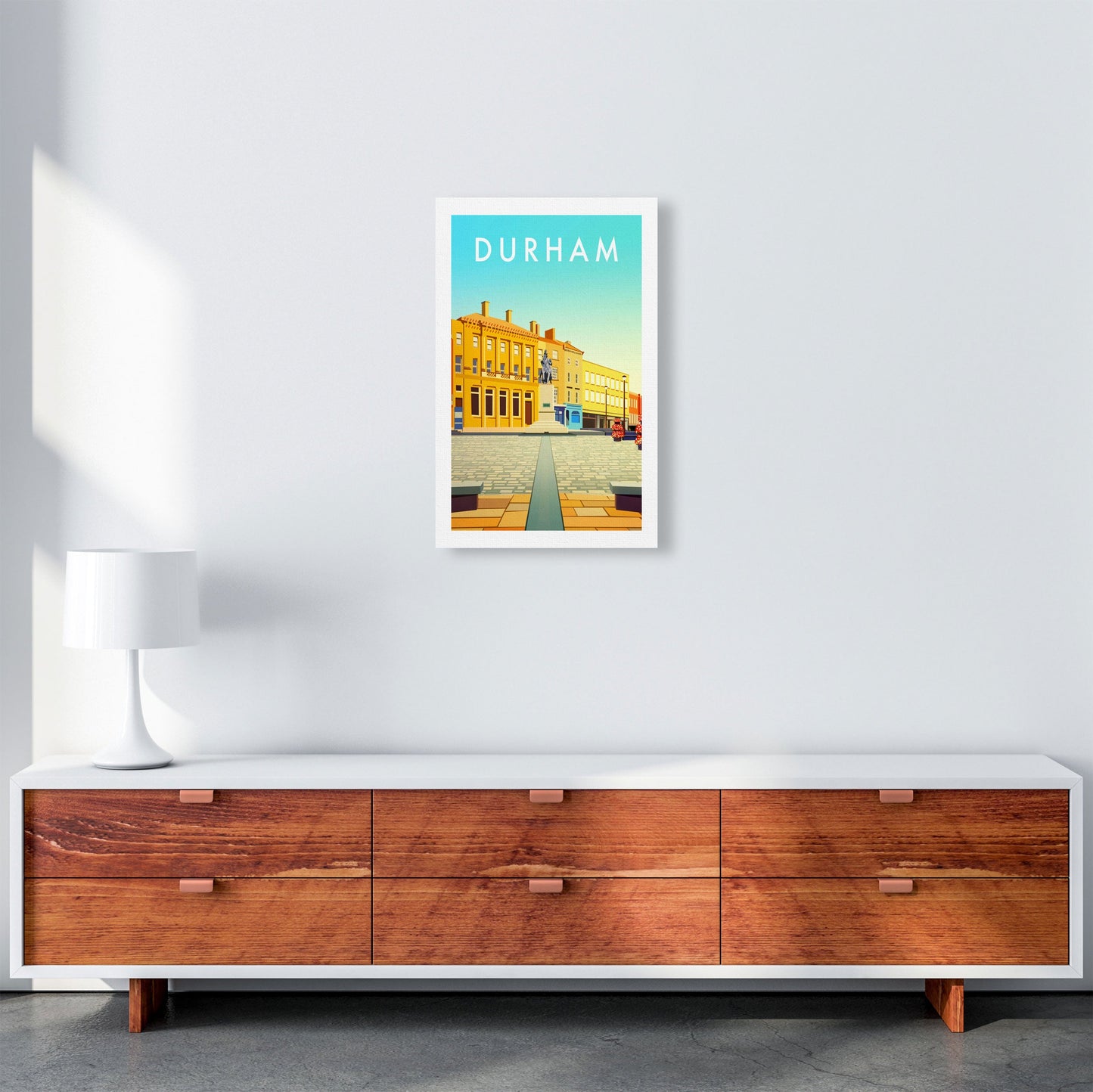 Frendorf | Durham 2 Porträt Reise Kunstdruck