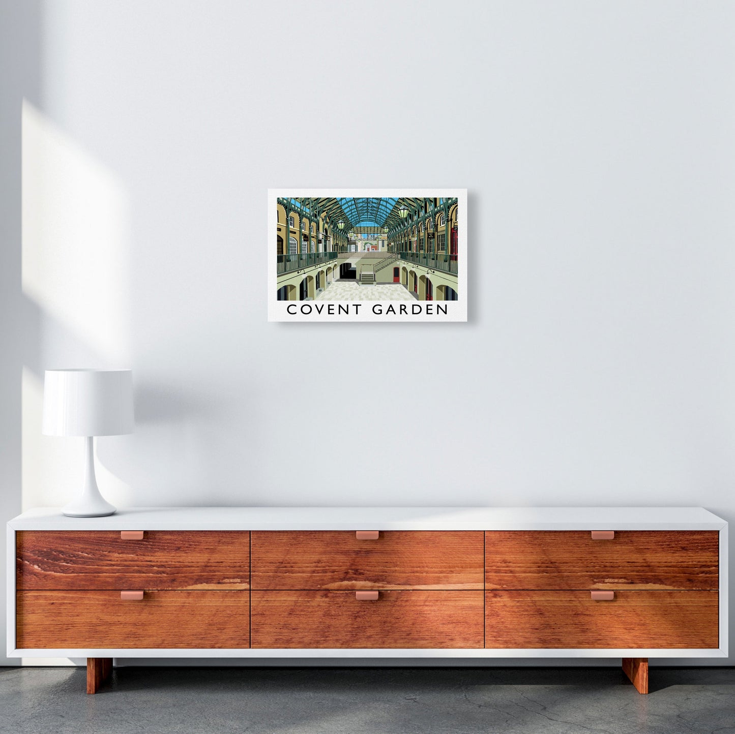 Covent Garden London Vintage Reise Kunst Poster