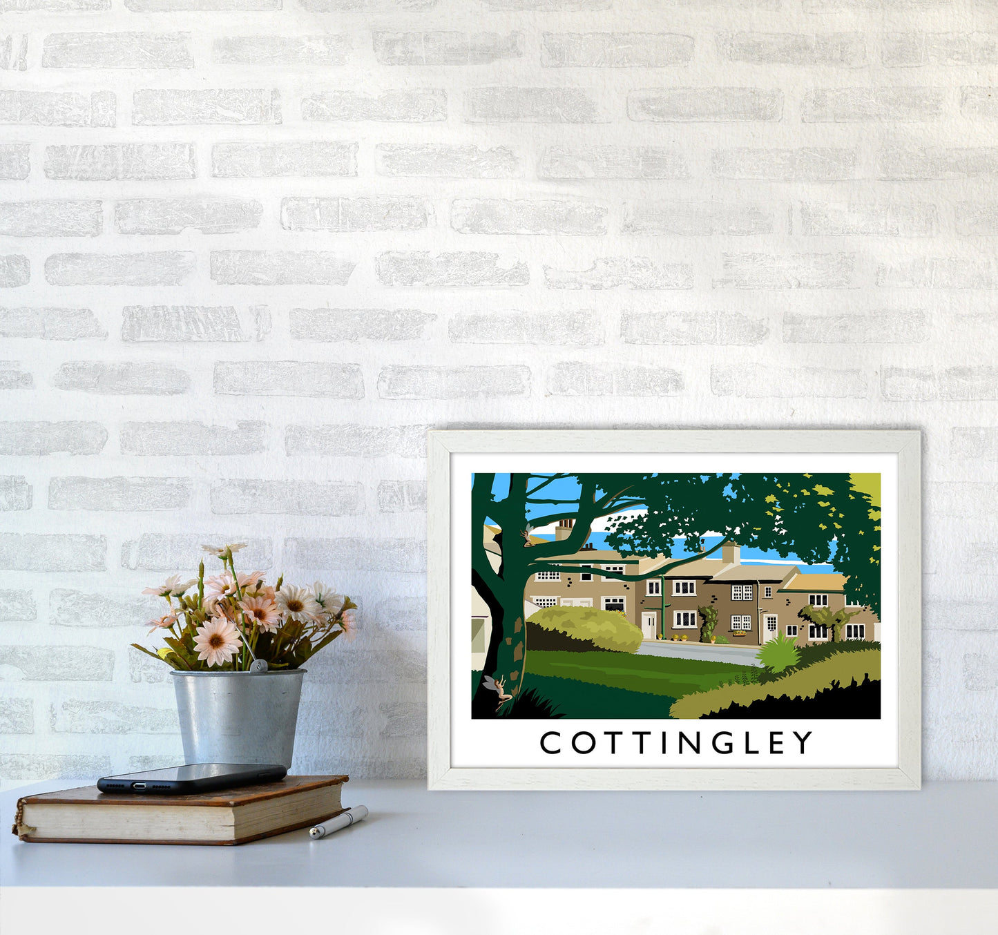 Cottingley Reise Kunstdruck