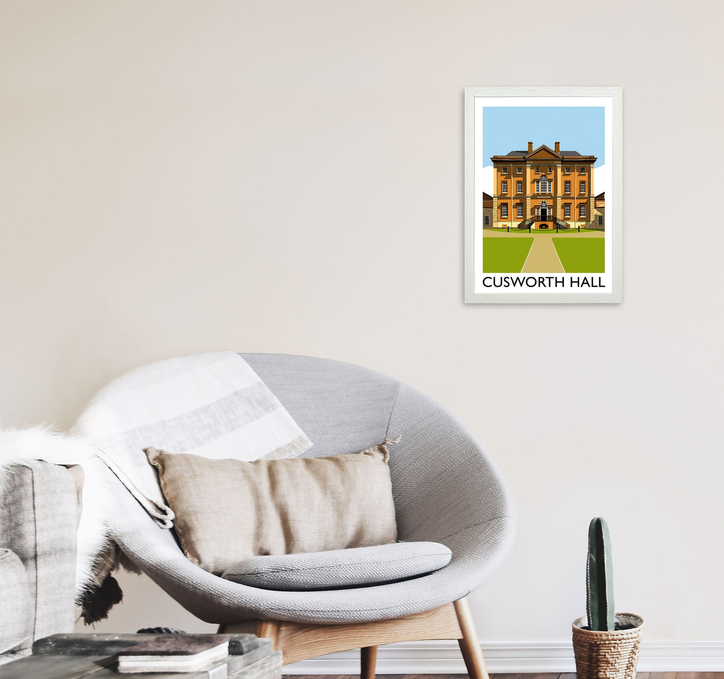 Cusworth Hall Gerahmter Digitaler Kunstdruck