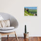 Kuh und Kalb Felsen Ilkley Gerahmter Digitaldruck