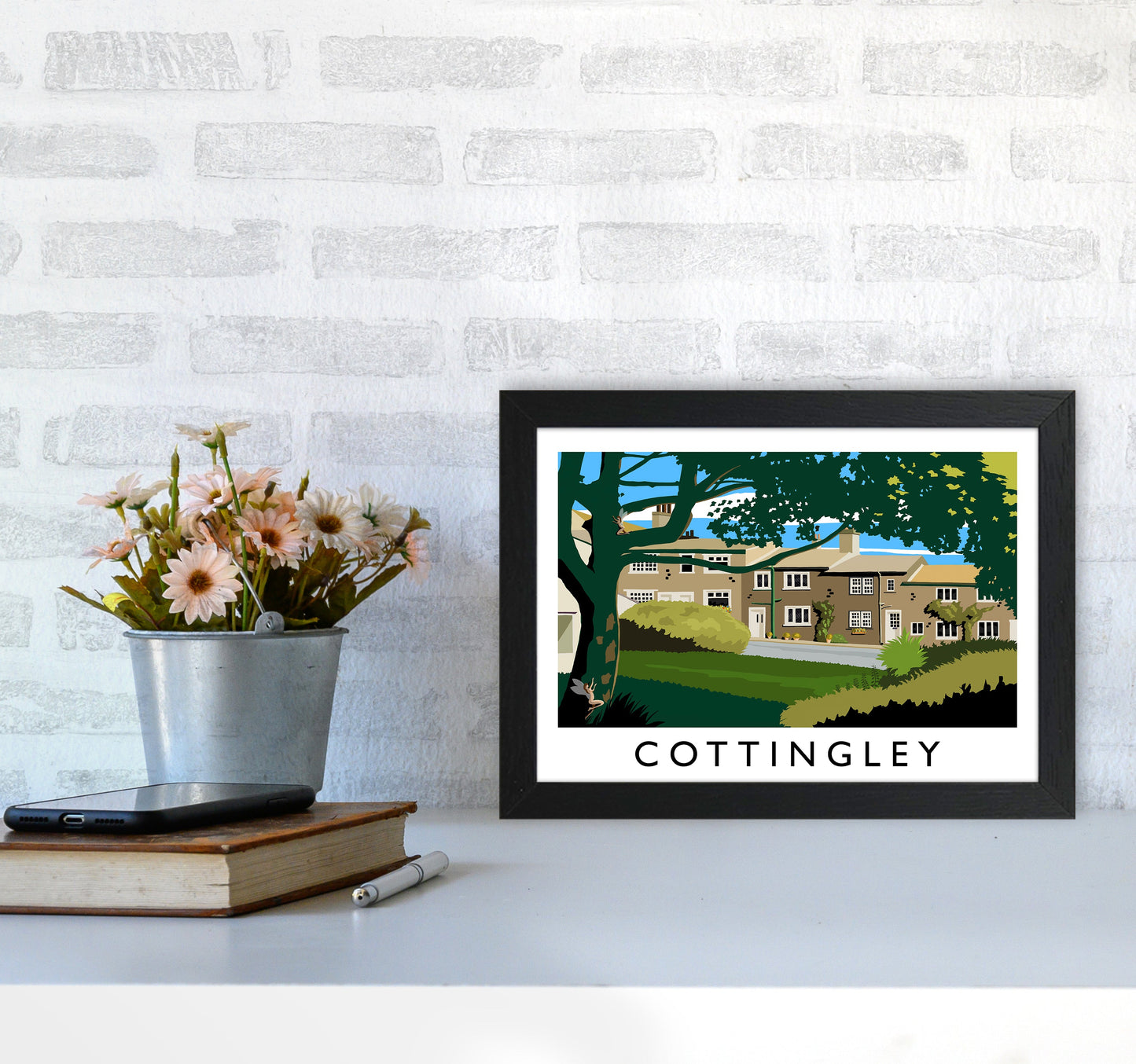 Cottingley Reise Kunstdruck