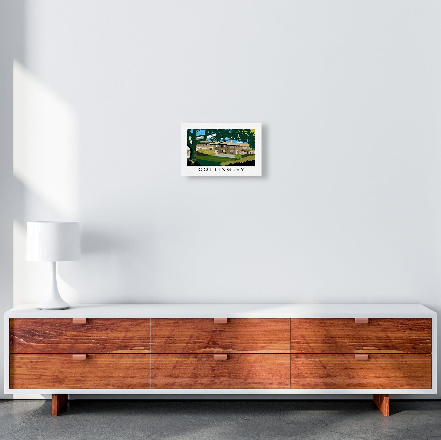 Cottingley Reise Kunstdruck