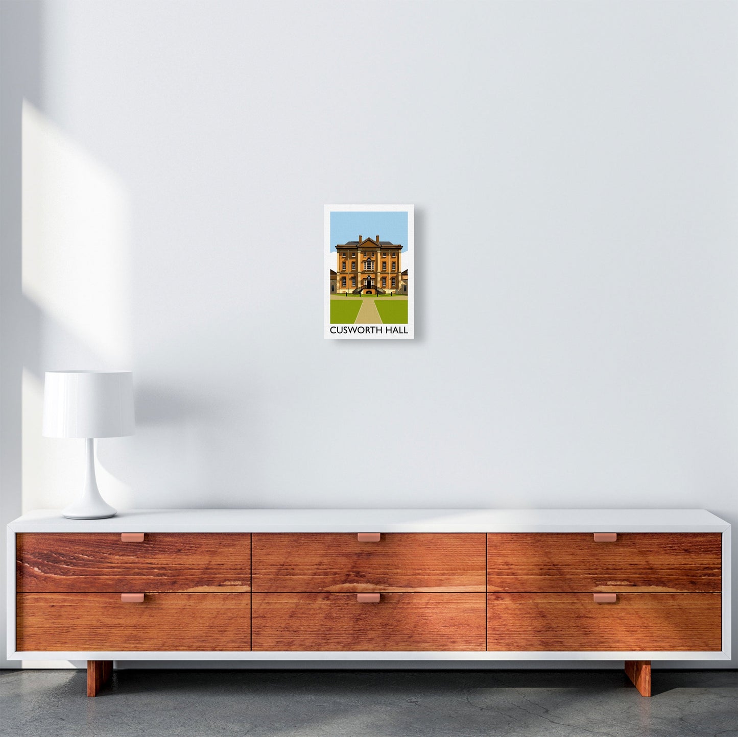 Cusworth Hall Gerahmter Digitaler Kunstdruck