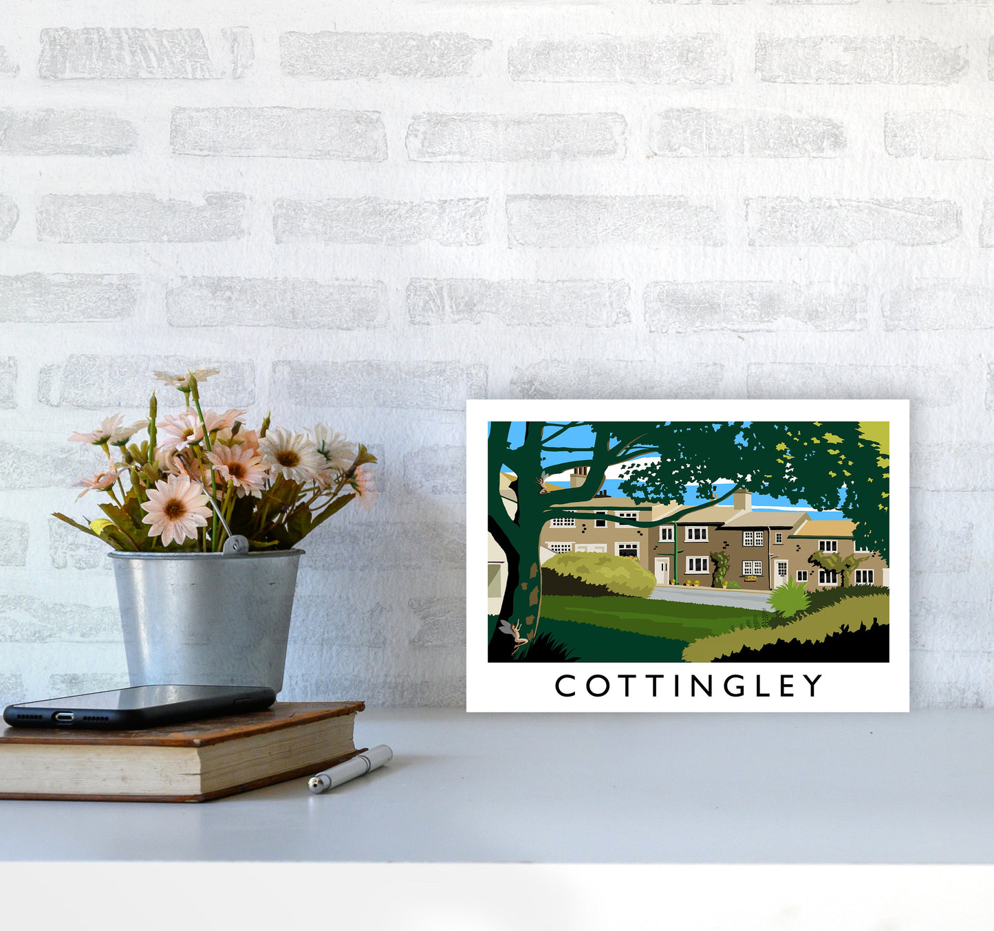 Cottingley Reise Kunstdruck