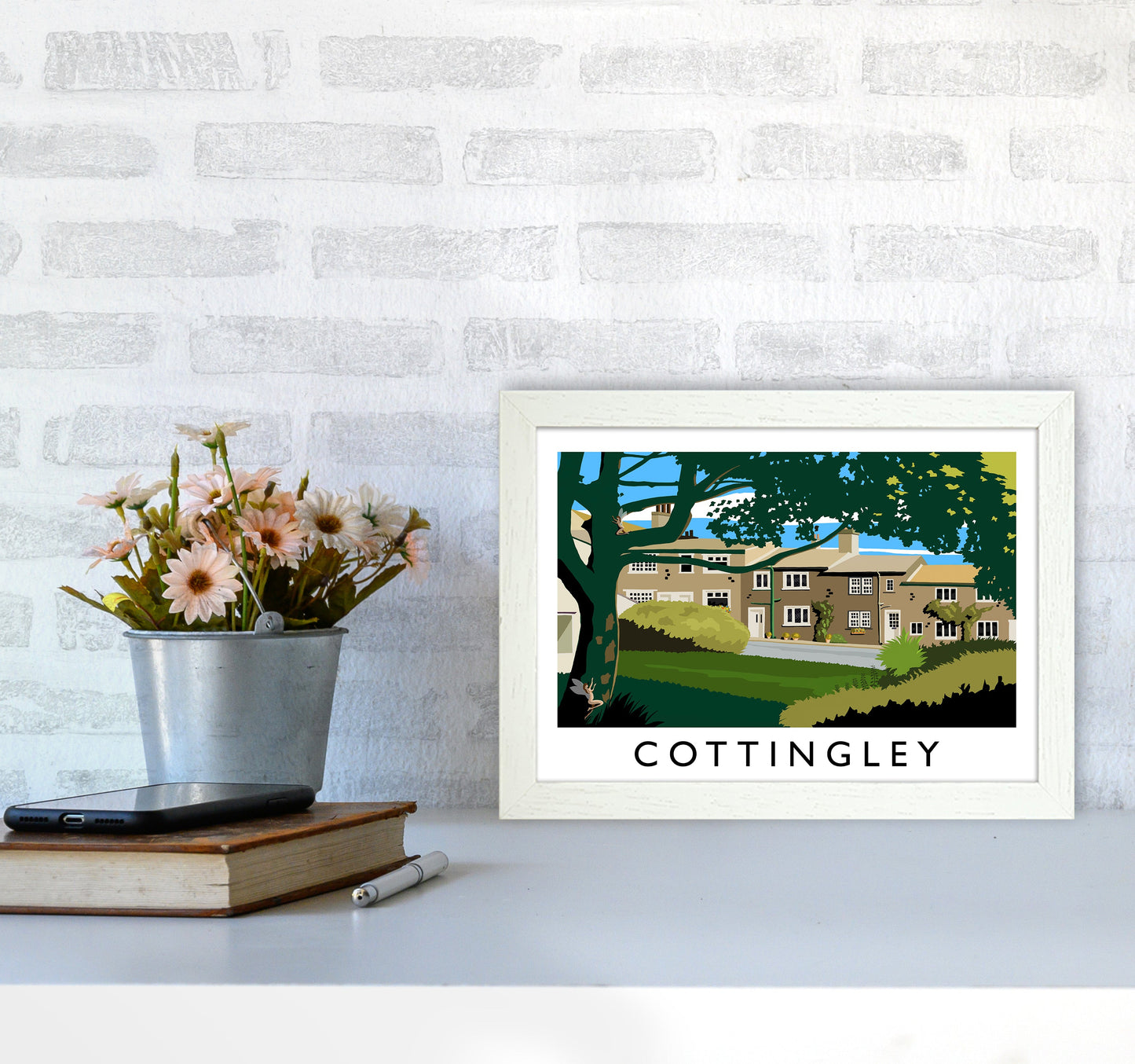 Cottingley Reise Kunstdruck