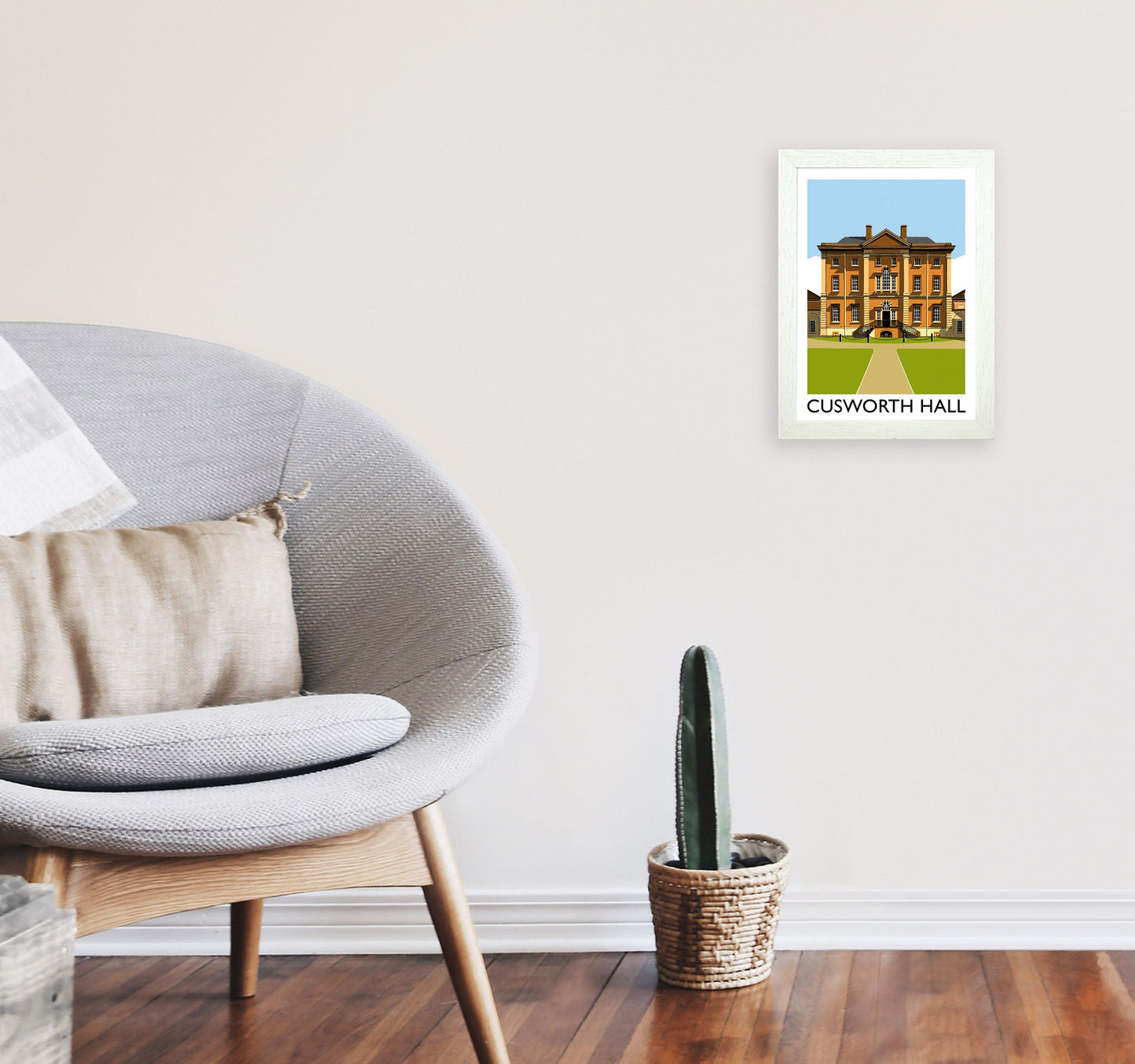 Cusworth Hall Gerahmter Digitaler Kunstdruck