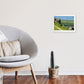 Kuh und Kalb Felsen Ilkley Gerahmter Digitaldruck