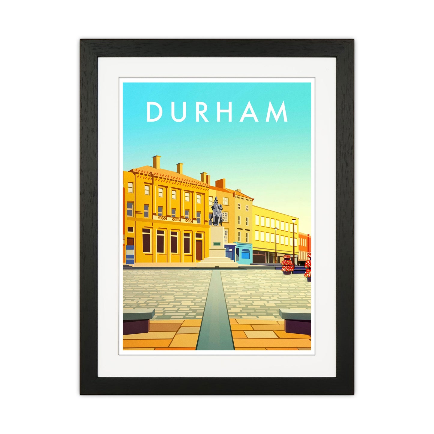 Frendorf | Durham 2 Porträt Reise Kunstdruck
