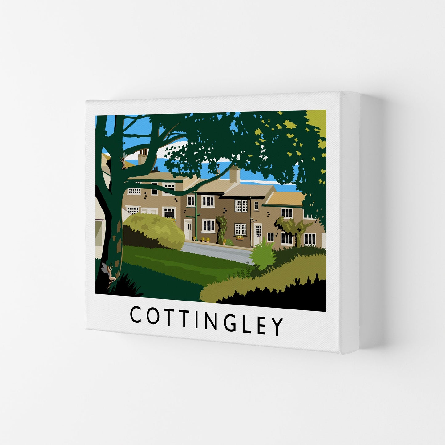 Cottingley Reise Kunstdruck