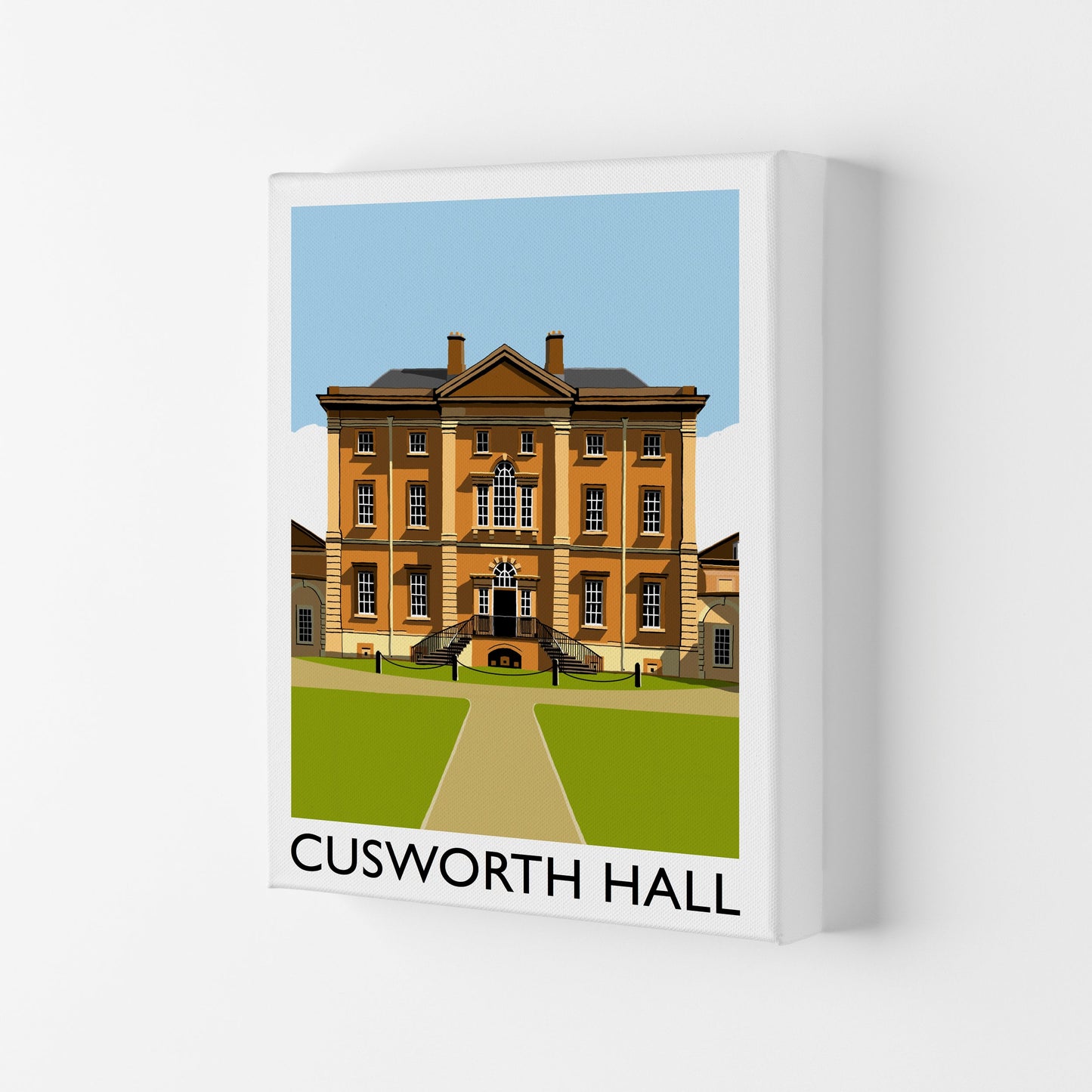 Cusworth Hall Gerahmter Digitaler Kunstdruck